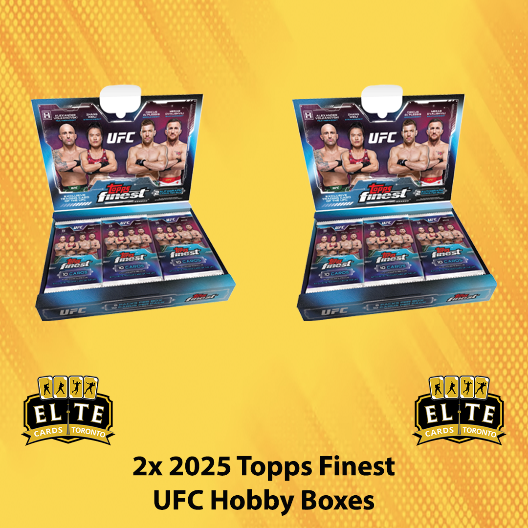2 Box 2025 Topps Finest UFC Hobby Break - Break #2867
