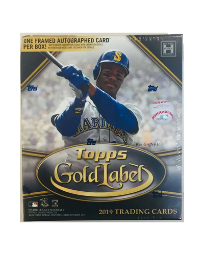 2019 Topps Gold Label Baseball Hobby