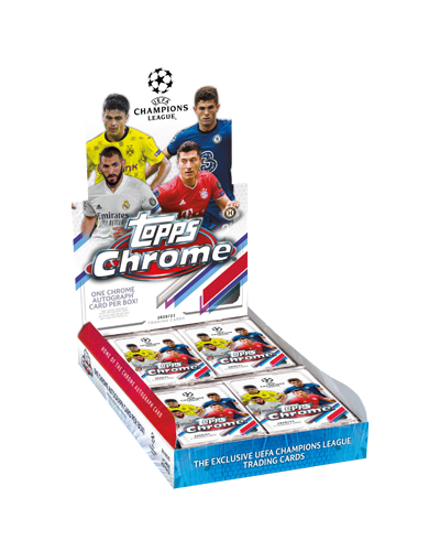 2020 - 2021 Topps Chrome UEFA Champions League Soccer Hobby
