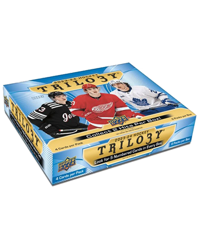 2023 - 2024 Upper Deck Trilogy Hockey Hobby Inner Case PYT (10 Box) #4 - Break #1505