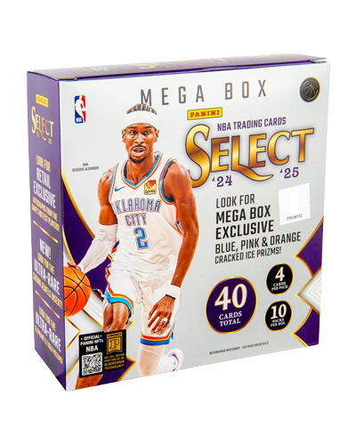 2024 - 2025 Panini Select Basketball Mega Box