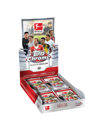 2025 - 2026 Topps Chrome Bundesliga Soccer Hobby