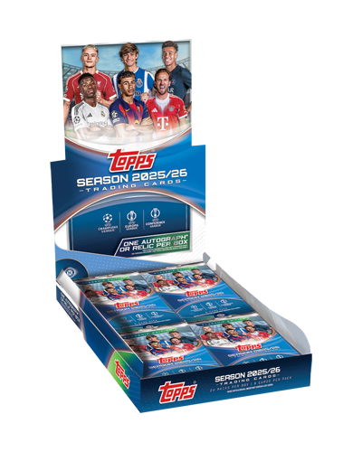 2025 - 2026 Topps UEFA Club Competitions Soccer Hobby (Pre Order, January 15th)