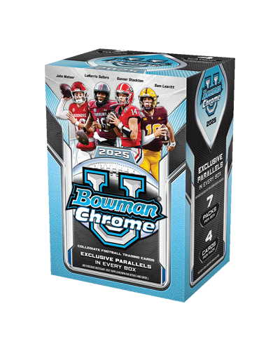 2025 Bowman Chrome University Football Value Box