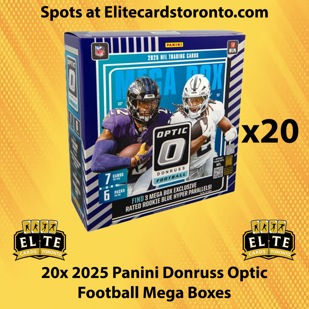 20 Box 2025 Panini Donruss Optic Football Mega PYT - Break #2998