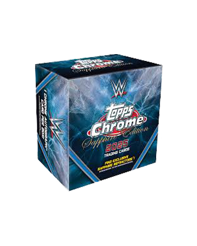 2025 Topps Chrome Sapphire WWE Hobby
