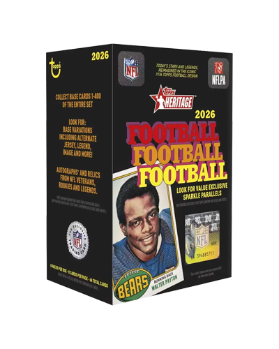 2026 Topps Heritage Football Blaster