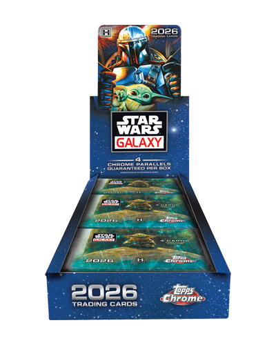 2026 Star Wars Chrome Galaxy Hobby Box (Pre order,August 14th)
