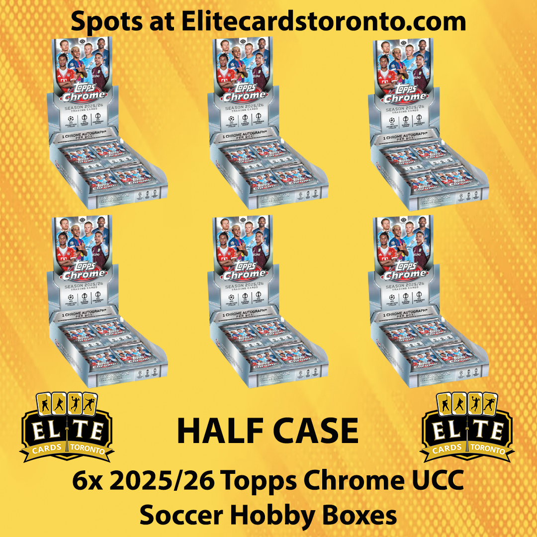2025 - 2026 Topps Chrome UEFA Soccer Half Case PYT - Break #3590