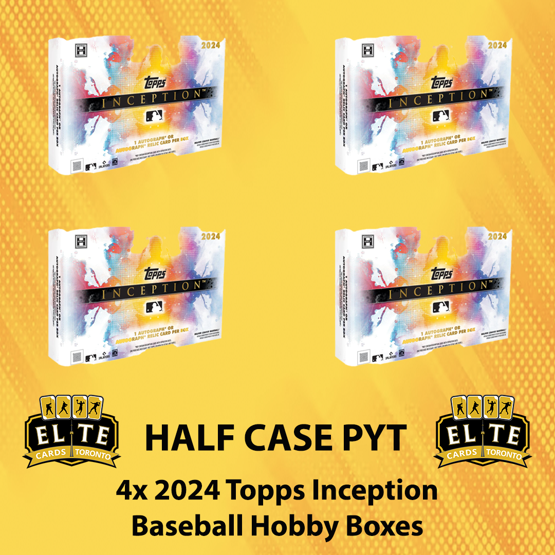 2024 Topps Inception Baseball Hobby Half Case PYT (4 Box) #10 - Break #2697