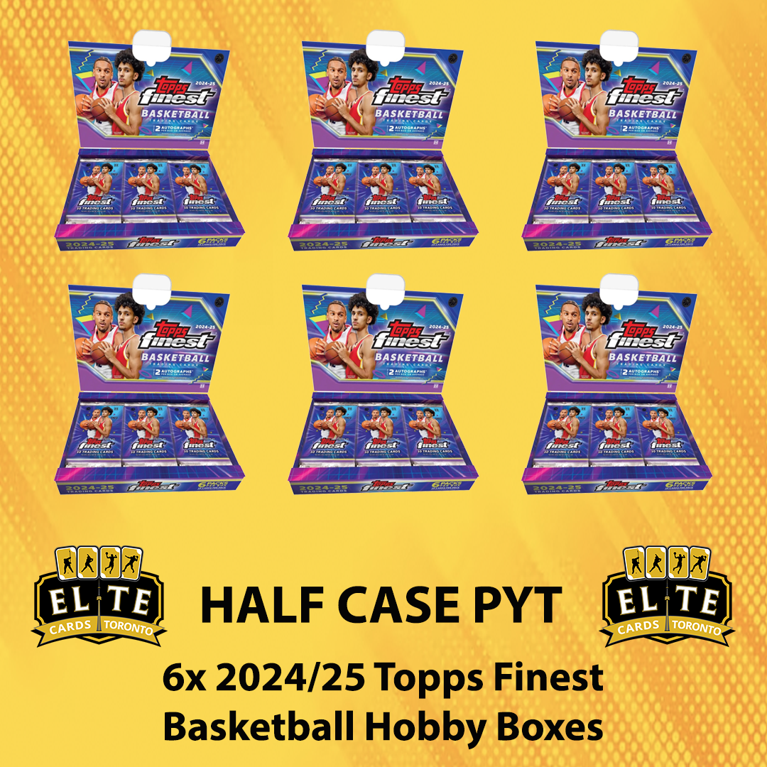 2024 - 2025 Topps Finest Basketball Hobby Half Case PYT (6 Box) - Break #2744