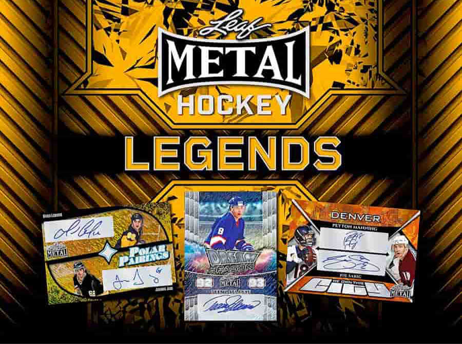 2025 Leaf Metal Hockey Legends Hobby