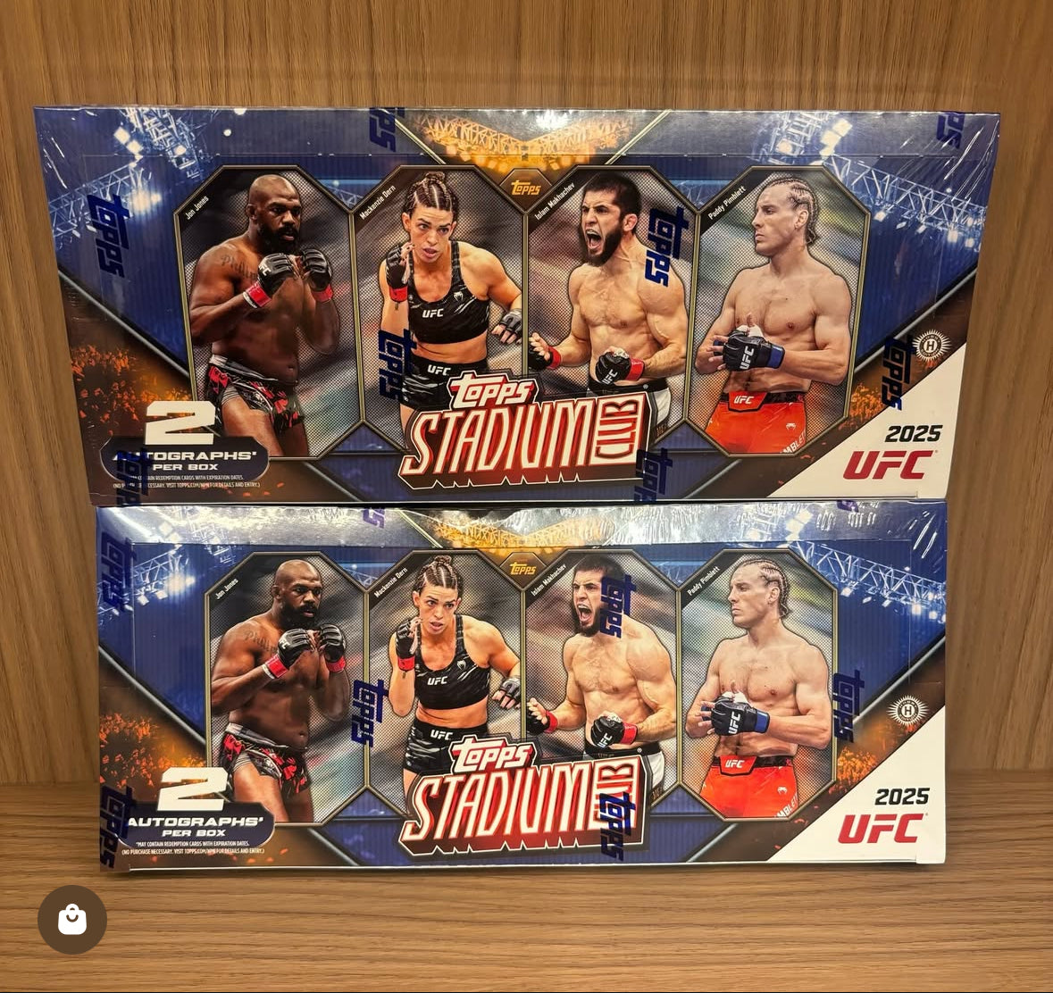 2 Box 2025 Topps Stadium Club UFC Hobby Break - Break #2997