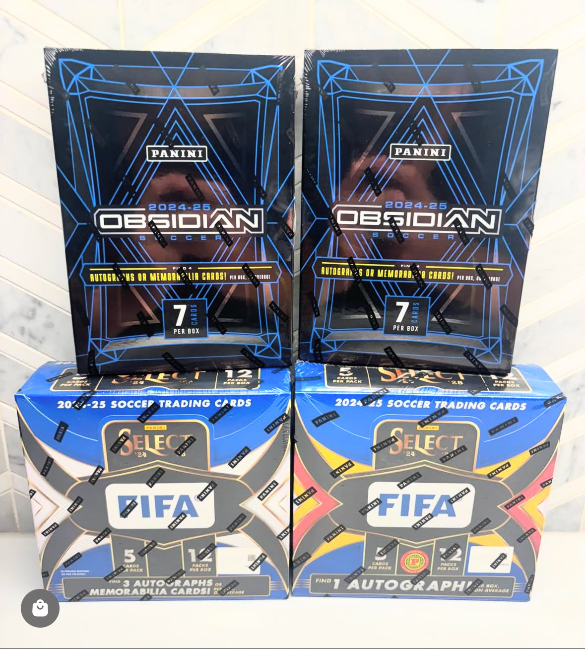 4 Box 2024 - 2025 Panini Soccer Mixer PYT - Break #2724