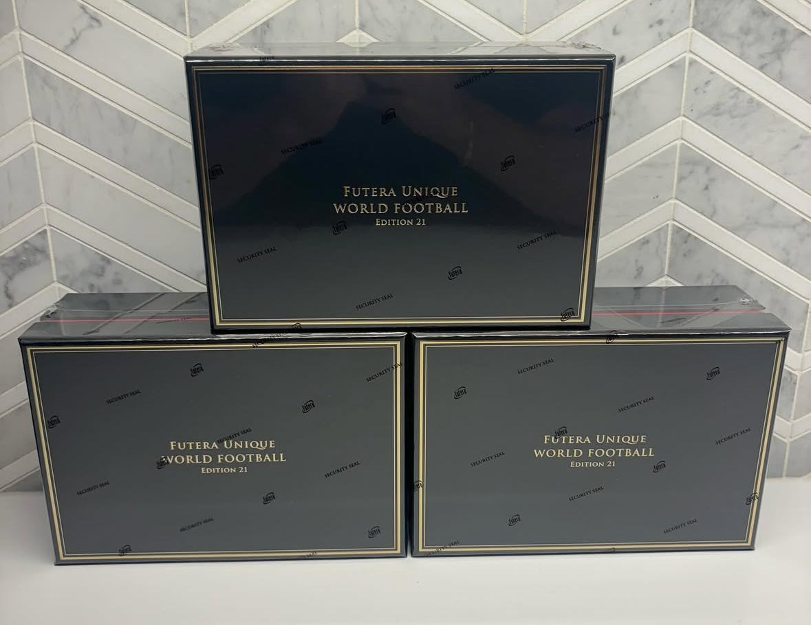 2025 Futera Unique World Football Edition 21 Hobby Half Case PYT (3 Box) - Break #2826
