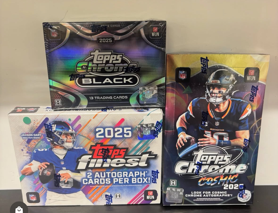 3 Box 2025 Topps Football Hobby Mixer PYT - Break #3407