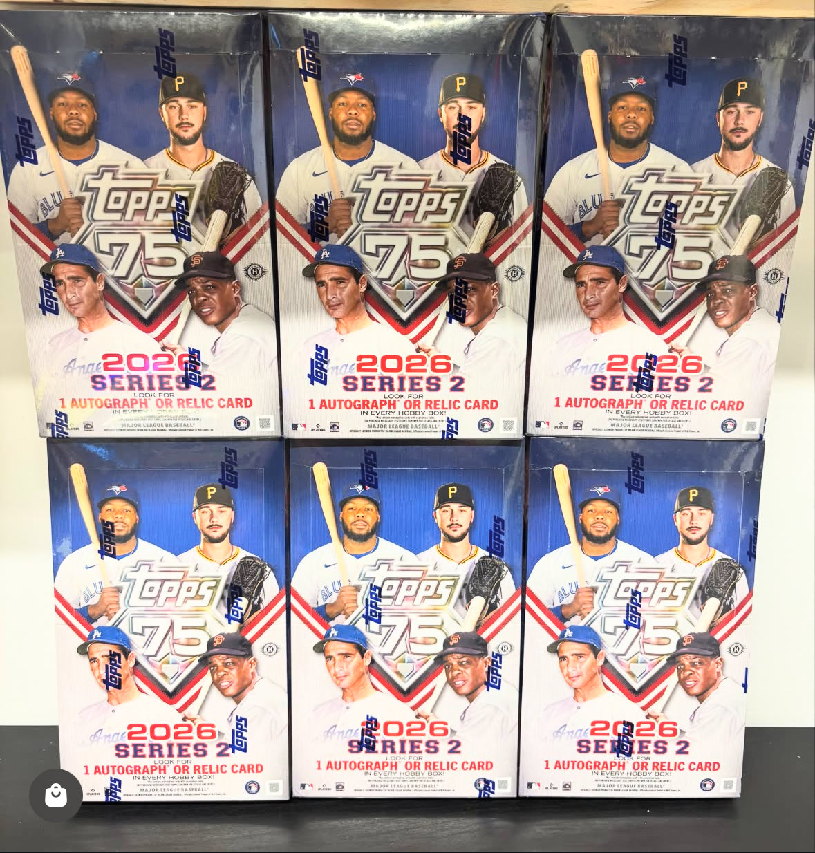 2026 Topps Series 2 Baseball Hobby Half Case PYT (6 Box) #2 - Break #3319