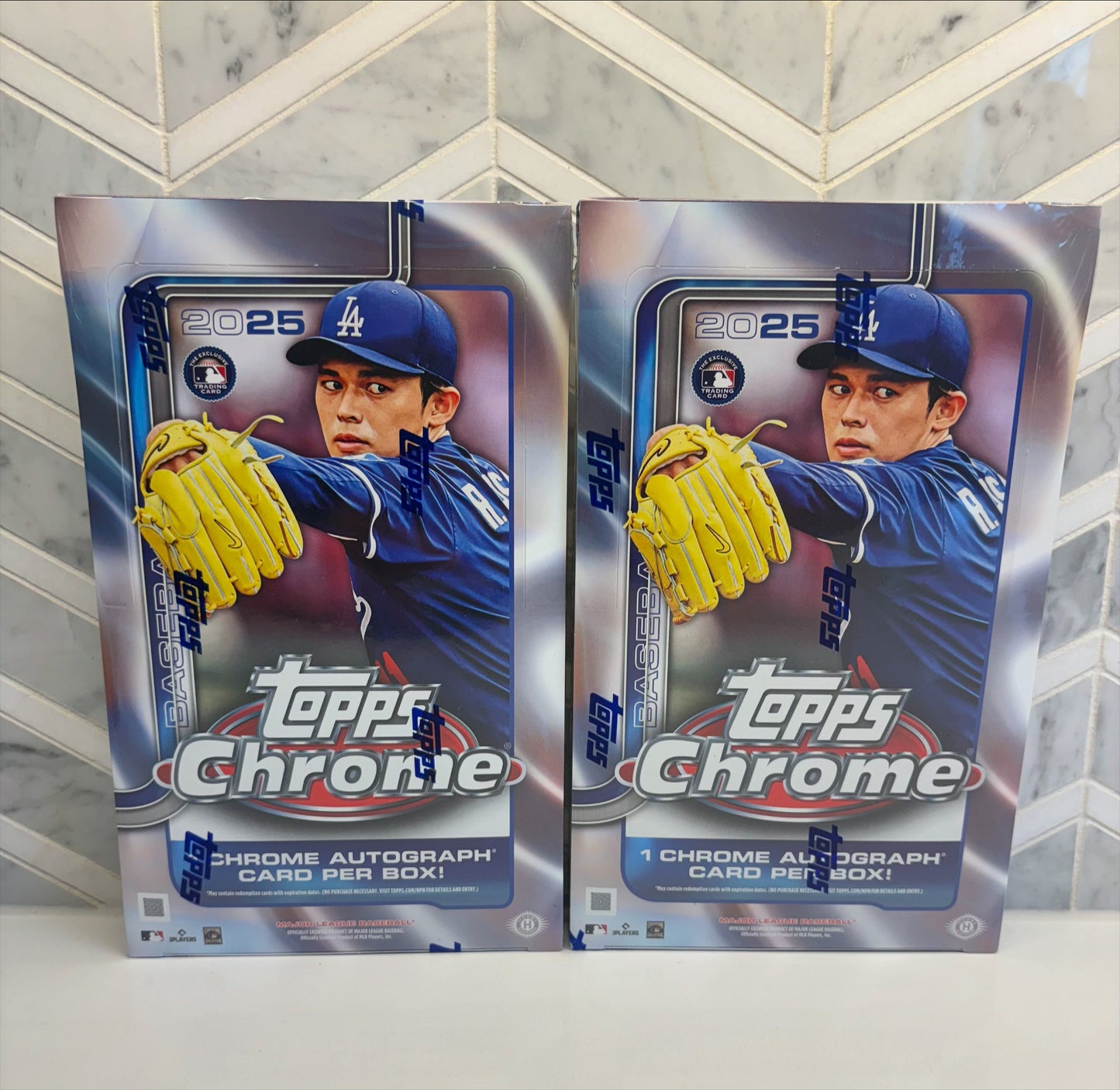 2 Box 2025 Topps Chrome Baseball Hobby Break #2 - Break #2683