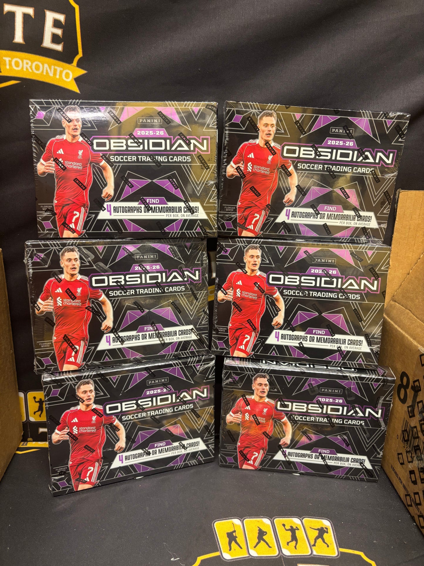 2025 - 2026 Panini Obsidian Soccer Hobby Half Case PYT (6 Box) #2 - Break #3505