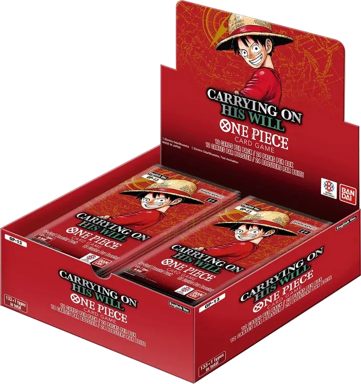 One Piece Card Game - Carrying On His Will Booster Box