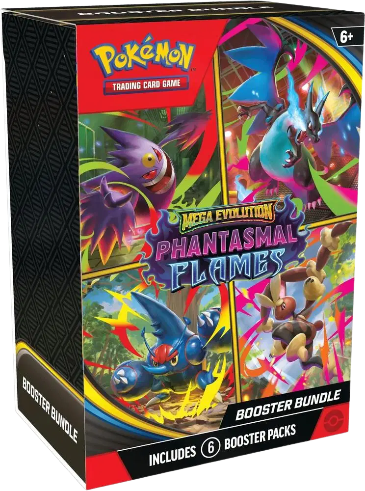 Pokemon - Mega Evolution - Phantasmal Flames Booster Bundle