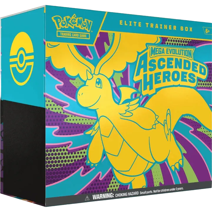 Pokemon - Mega Evolution - Ascended Heroes - Elite Trainer Box Case (10 Box)