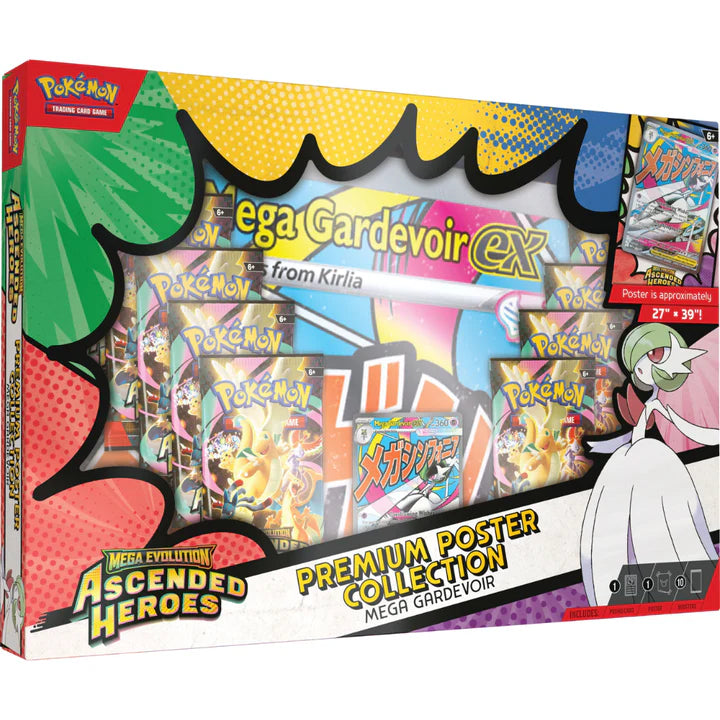 Pokemon - Mega Evolution - Ascended Heroes - Poster Collection - Mega Gardevoir ex
