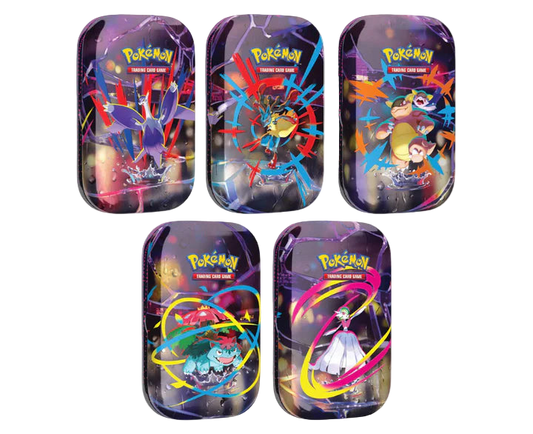 Pokemon - Mega Evolution - Mega Heroes Mini Tin Display