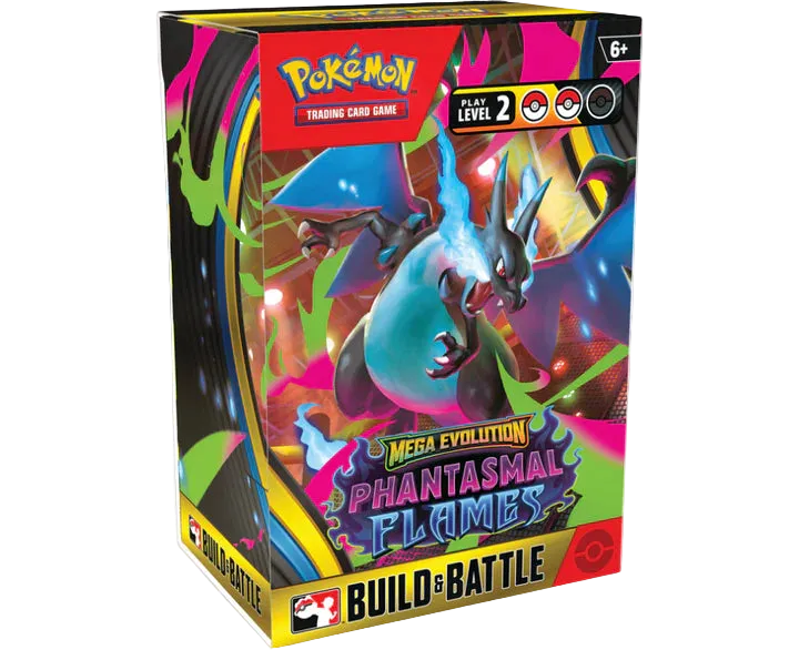 Pokemon - Mega Evolution - Phantasmal Flames - Build and Battle