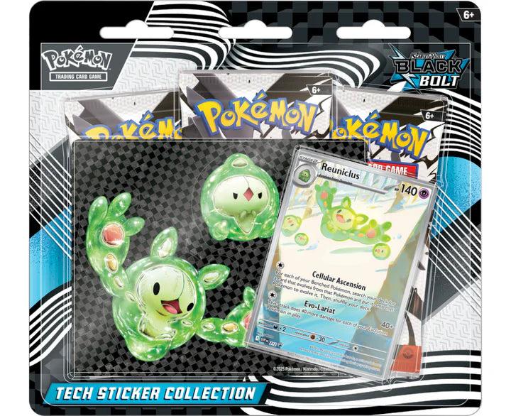 Pokemon - Scarlet and Violet - Black Bolt - Tech Sticker Collection