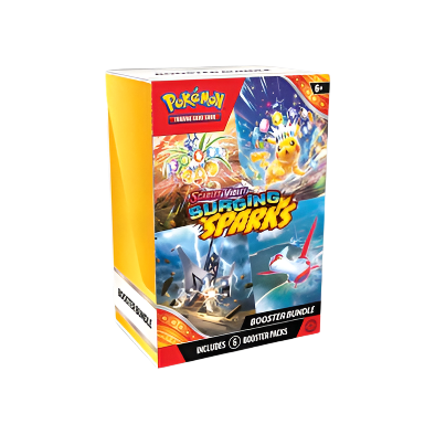 POKEMON - SCARLET AND VIOLET - SURGING SPARKS - BOOSTER BUNDLE