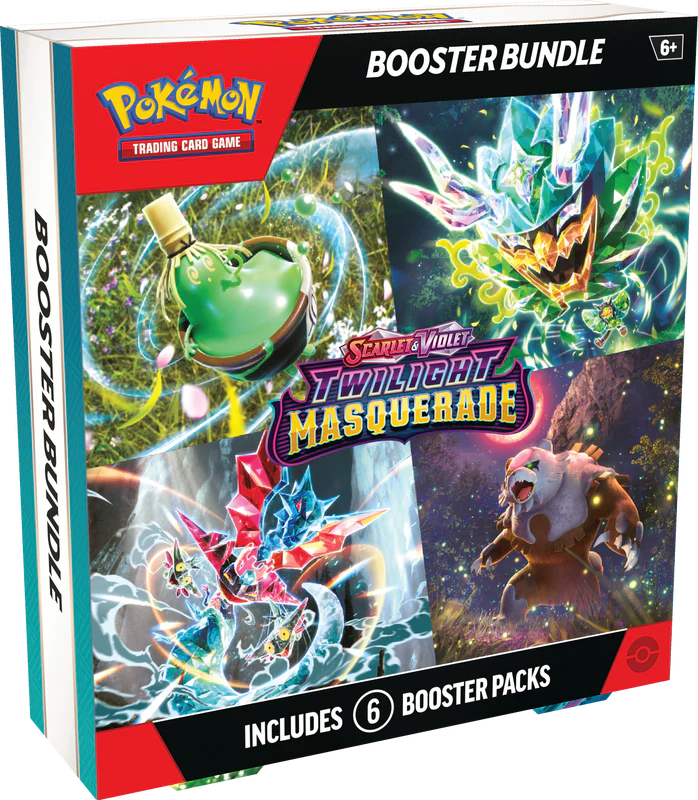 Pokemon - Scarlet and Violet - Twilight Masquerade - Booster Bundle