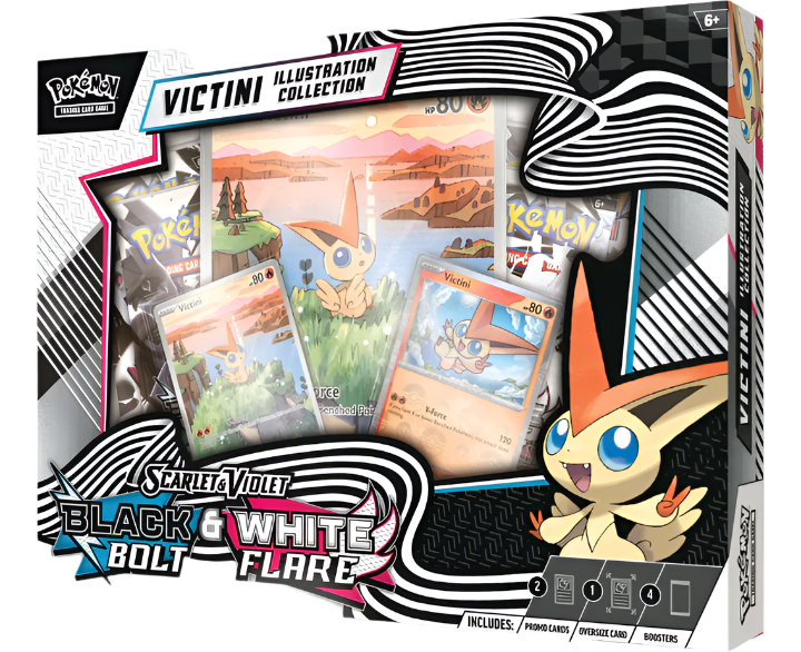Pokemon - Scarlet and Violet - Unova Victini Illustration Collection