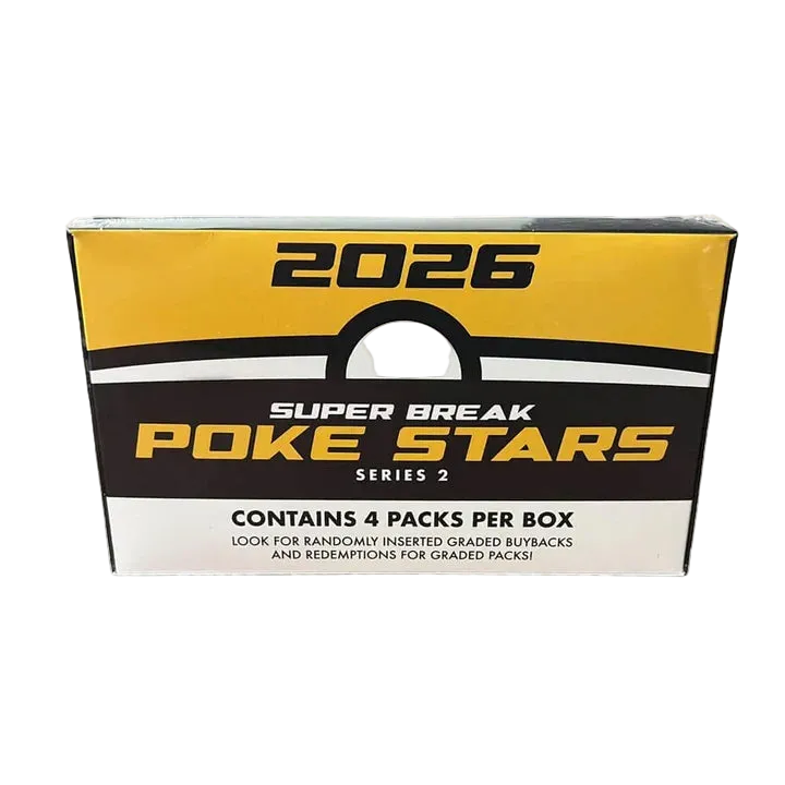 Pokemon 2026 Super Break Poke Stars Series 2 Box