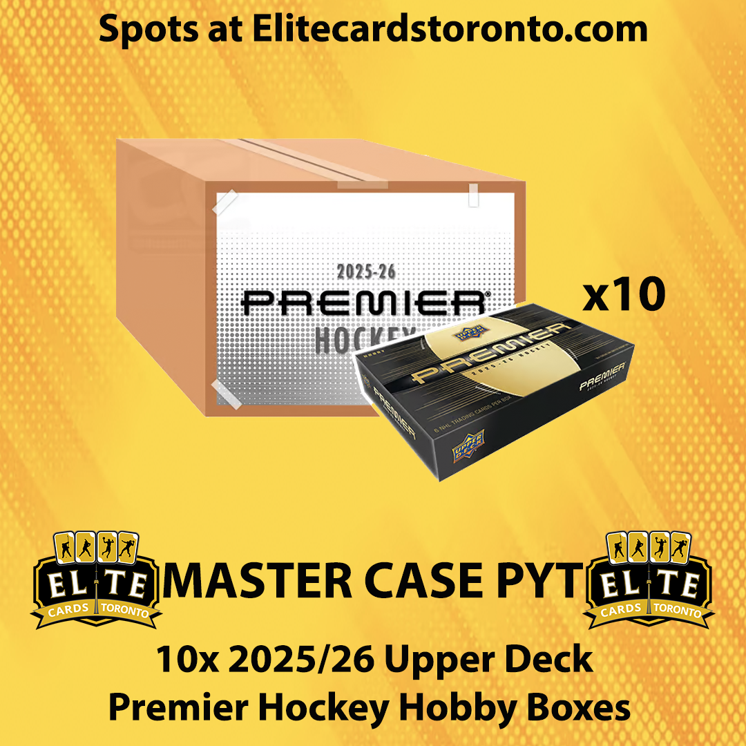 2025 - 2026 Upper Deck Premier Hockey Hobby Master Case PYT (10 Box) - Break #3523