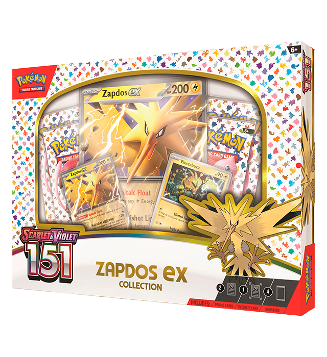 Pokémon Scarlet & Violet: 151 - Zapdos EX Collection -