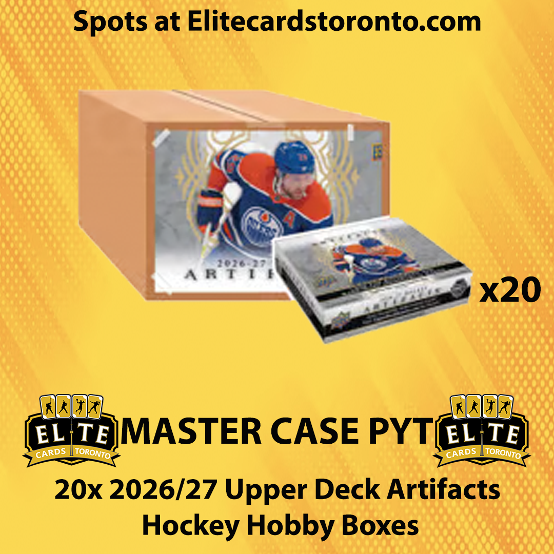 2026 - 2027 Upper Deck Artifacts Hockey Hobby Master Case PYT (20 Box) - Break #3567