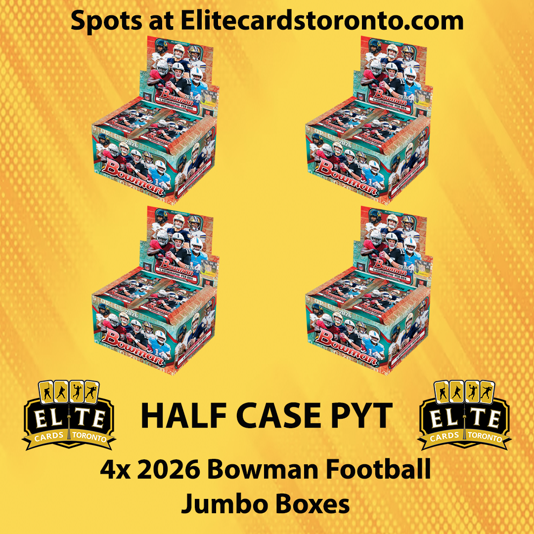 2026 Bowman Football Jumbo Half Case PYT (4 Box) - Break #3603
