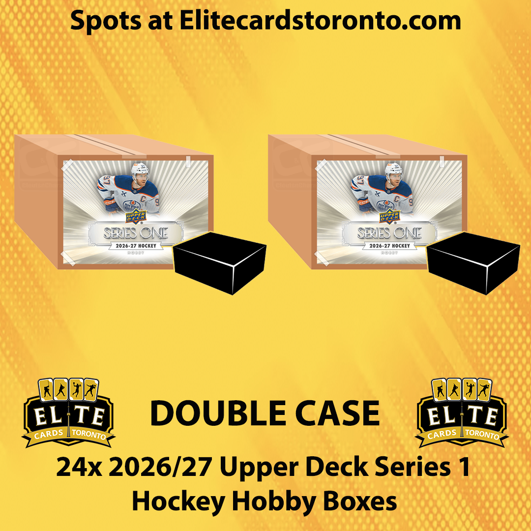 2026 - 2027 Upper Deck Series 1 Hockey Hobby Double Case PYT (24 Box) - Break #3608