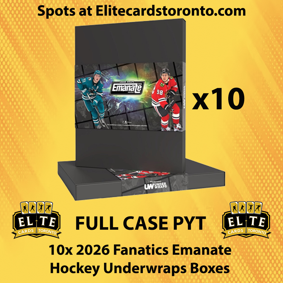 2026 Fanatics Emanate Underwraps Hockey Case PYT (10 Box) - Break #3391