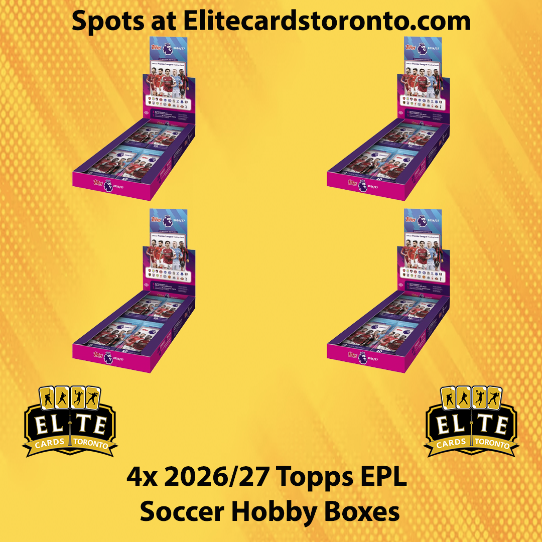 4 Box 2026 - 2027 Topps EPL Soccer Hobby PYT - Break #3610