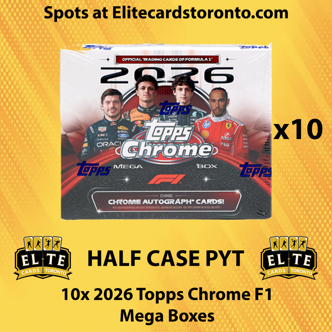 2026 Topps Chrome F1 Mega Half Case PYT (10 Box) - Break #3651