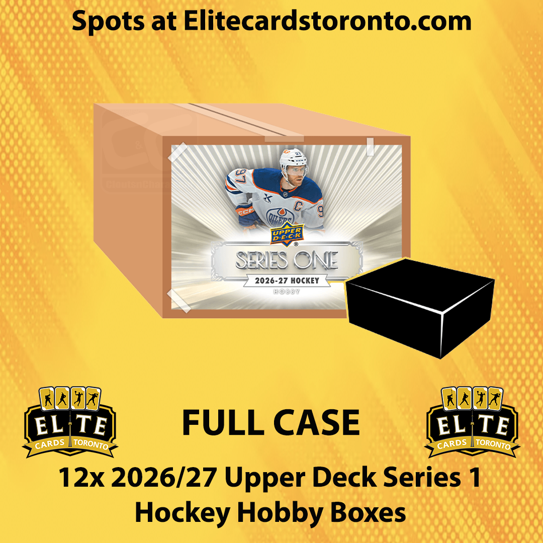 2026 - 2027 Upper Deck Series 1 Hockey Hobby Case PYT (12 Box) - Break #3607