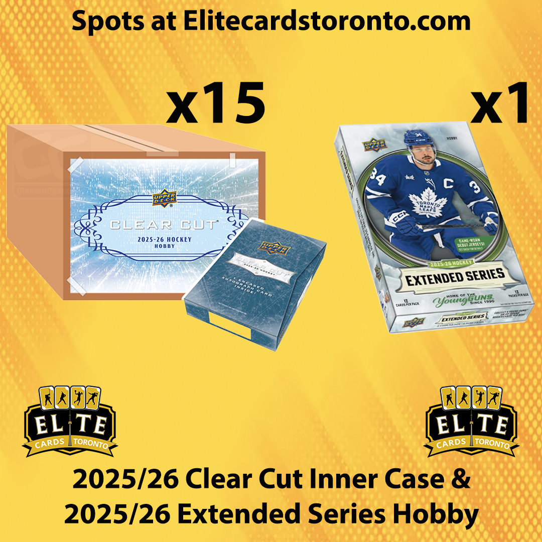 2025 - 2026 Upper Deck Clear Cut Inner Case & Extended Hobby Mixer PYT - Break #3516