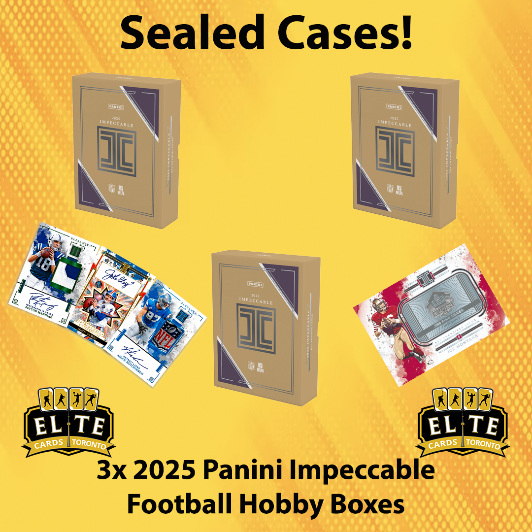 2025 Panini Impeccable Football Hobby Case PYT (3 Box) - Break #2849