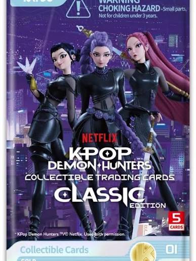 Kayou KPop Demon Hunters Collectible Trading Cards Classic Hobby Single Pack