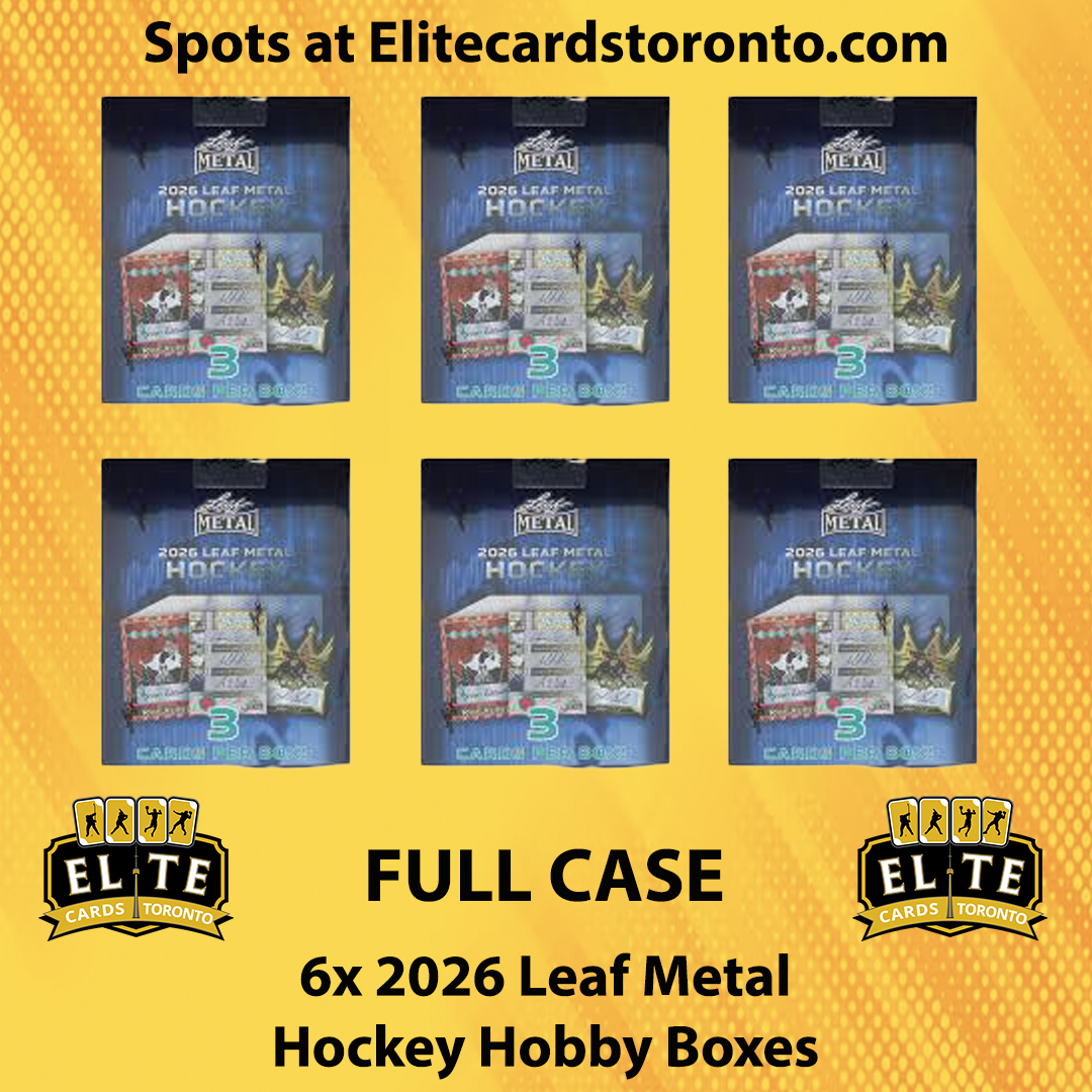 2026 Leaf Metal Hockey Hobby Case PYT (6 Box) - Break #3323