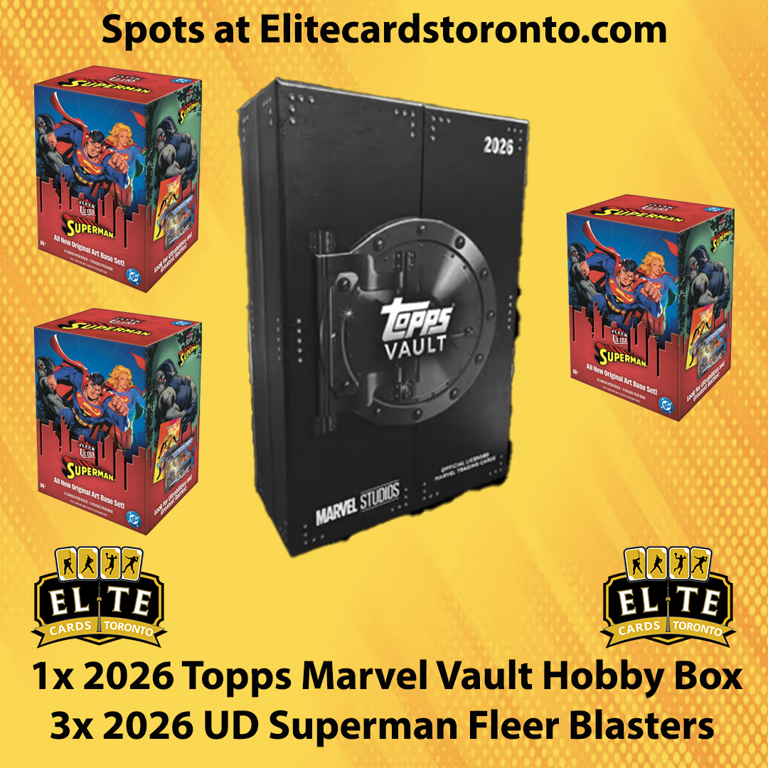 2026 Topps Marvel Vault Hobby & Fleer Superman Blaster Break - Break #3587