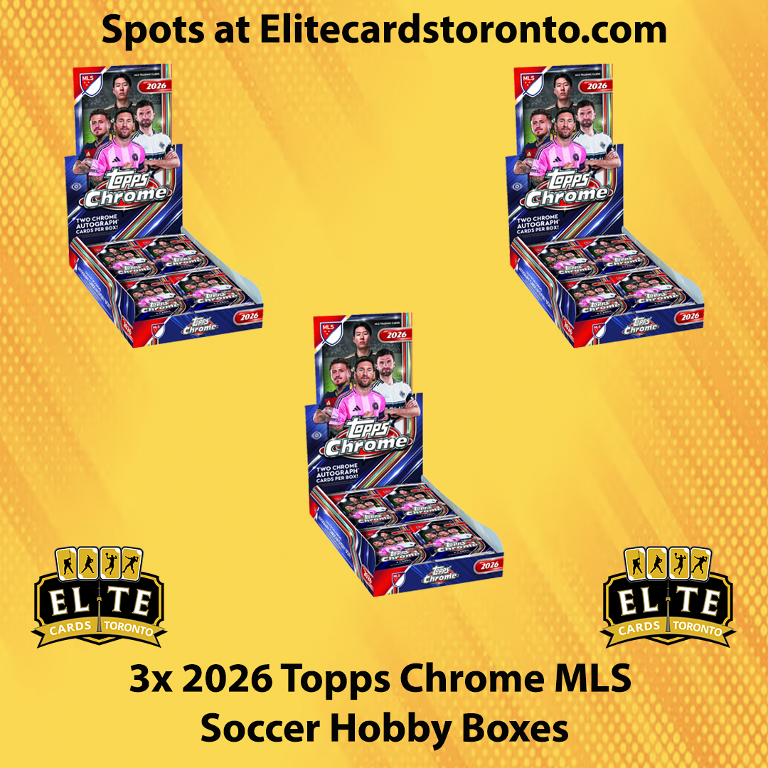 3 Box 2026 Topps Chrome MLS Soccer Hobby PYT - Break #3576