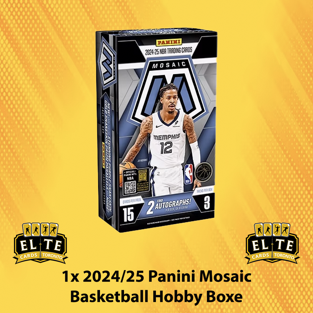 2024 - 2025 Panini Mosaic Basketball Hobby PYT #11 - Break #2689